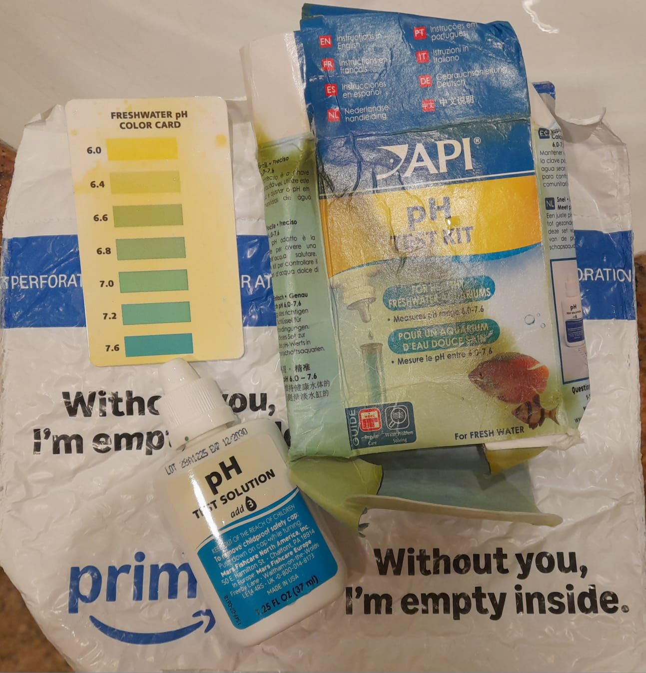 API PH TEST KIT 250-Test Freshwater Aquarium Water pH Test Kit, 4 Piece Set customer photo 2
