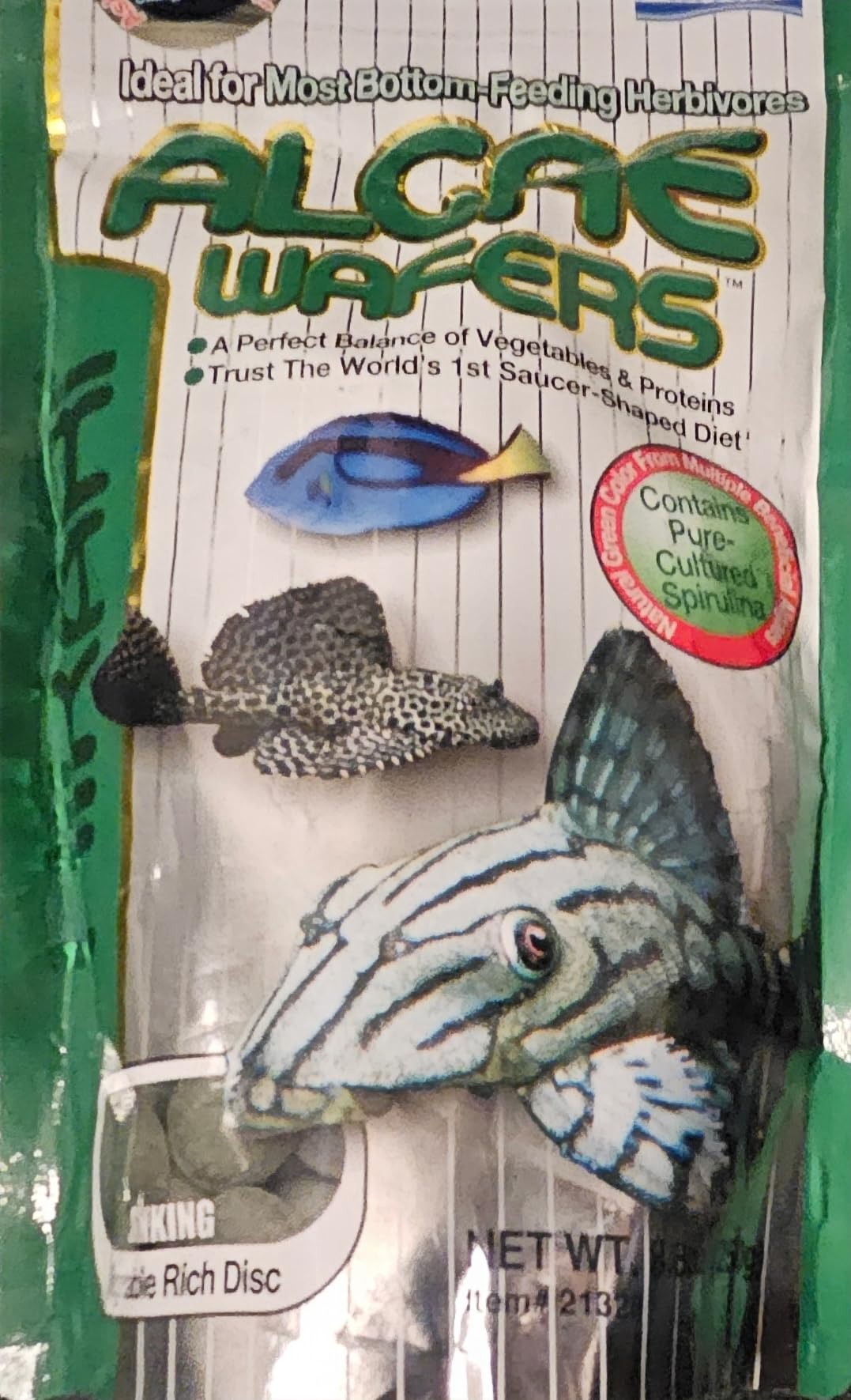 Hikari Usa Inc AHK21328 tropical Algae Wafer 8.8-Ounce | For Plecostomus, For Algae Eating Fish customer photo 2