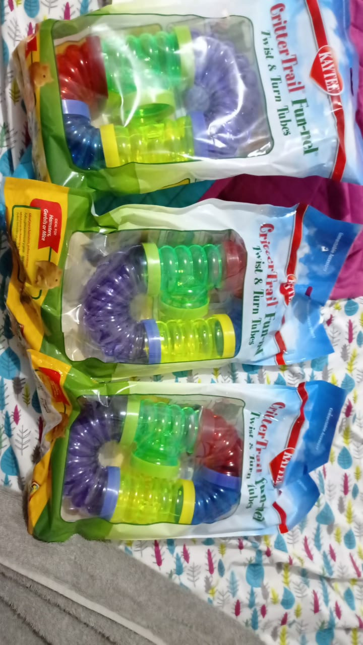 Kaytee CritterTrail Fun-nel Twist-& Turn Hamster Tubes customer photo 1