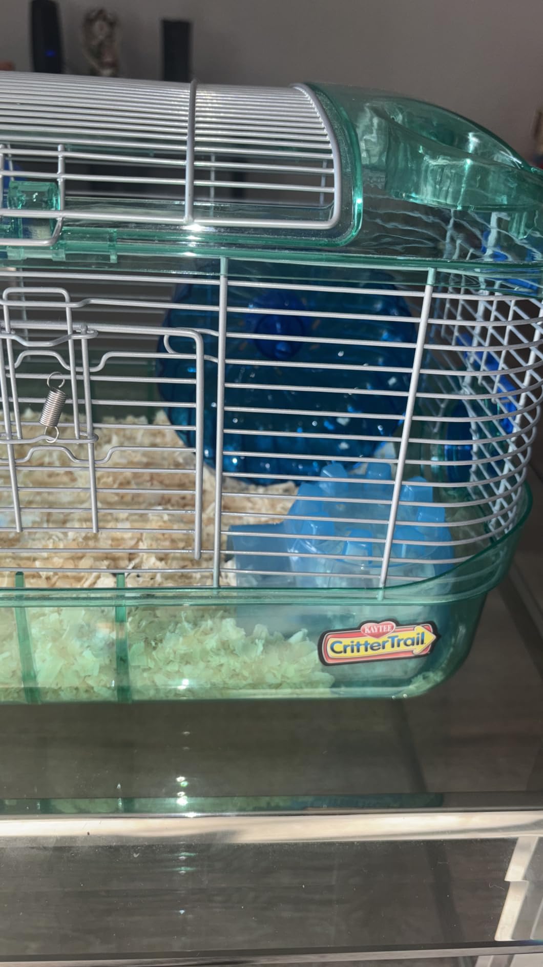 Kaytee Igloo Habitat Hideout for Hamster, Gerbil, Rat, Giant | Cozy hamster hideout. Translucent hamster house. Rat hideout, easy-clean plastic, air vents customer photo 1