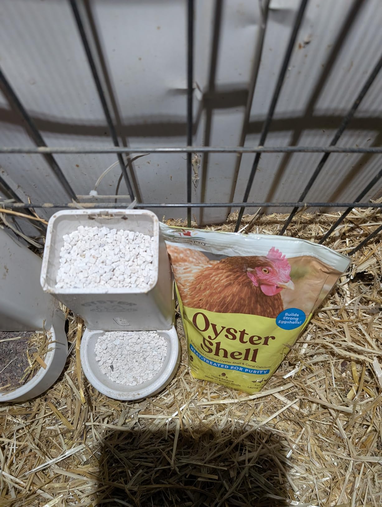 Manna Pro Crushed Oyster Shell for Chickens, Calcium Supplement, 5 lb Bag customer photo 2