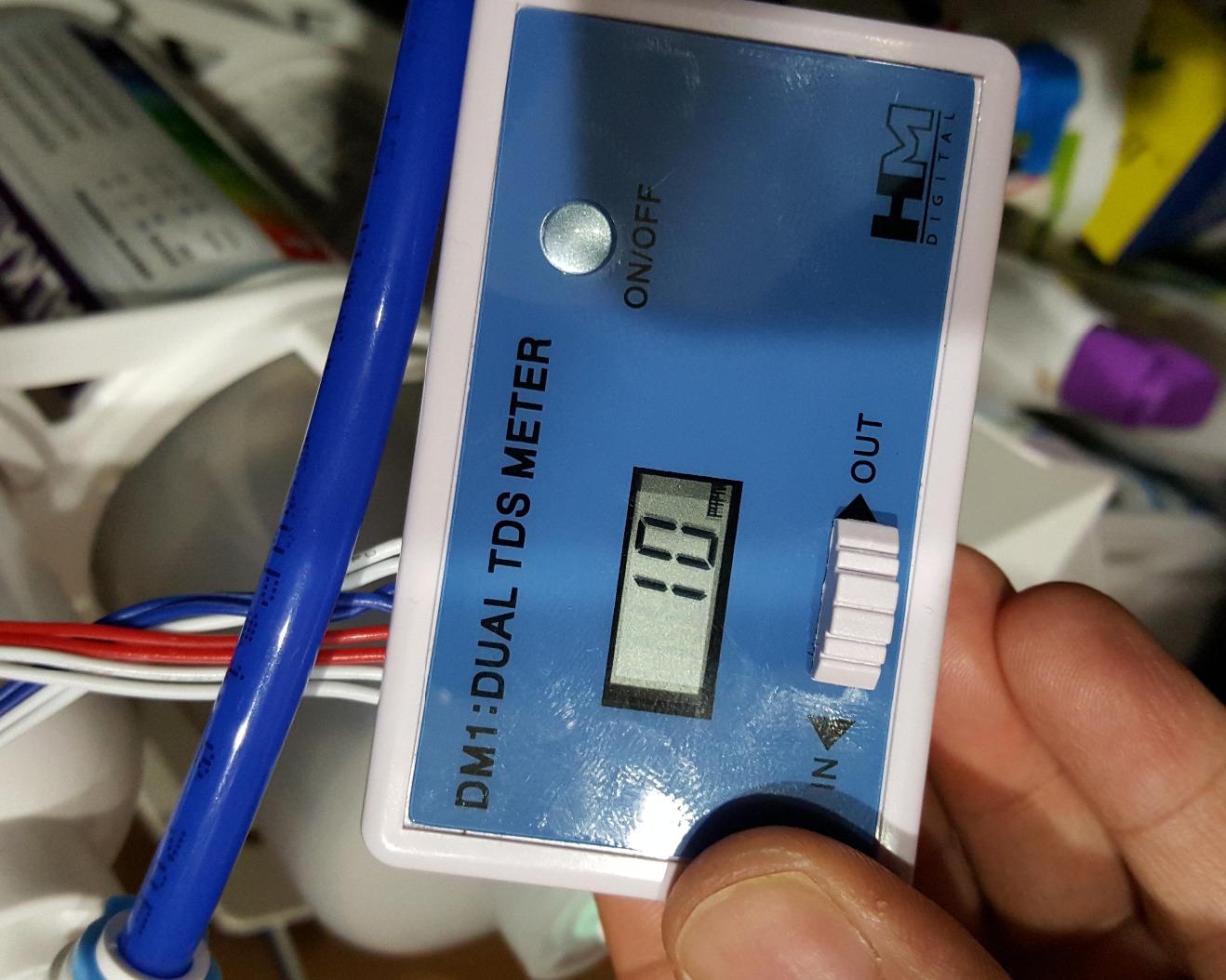 HM Digital DM-1 In-Line Dual TDS Monitor, 0-9990 ppm Range, +/- 2% Readout Accuracy customer photo 2