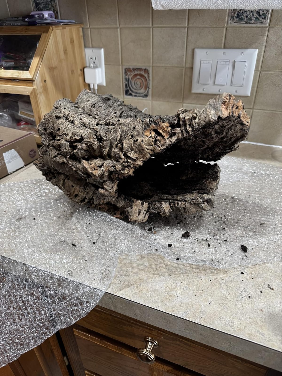 Zoo Med Natural Cork Bark, Round, Extra Large customer photo 1