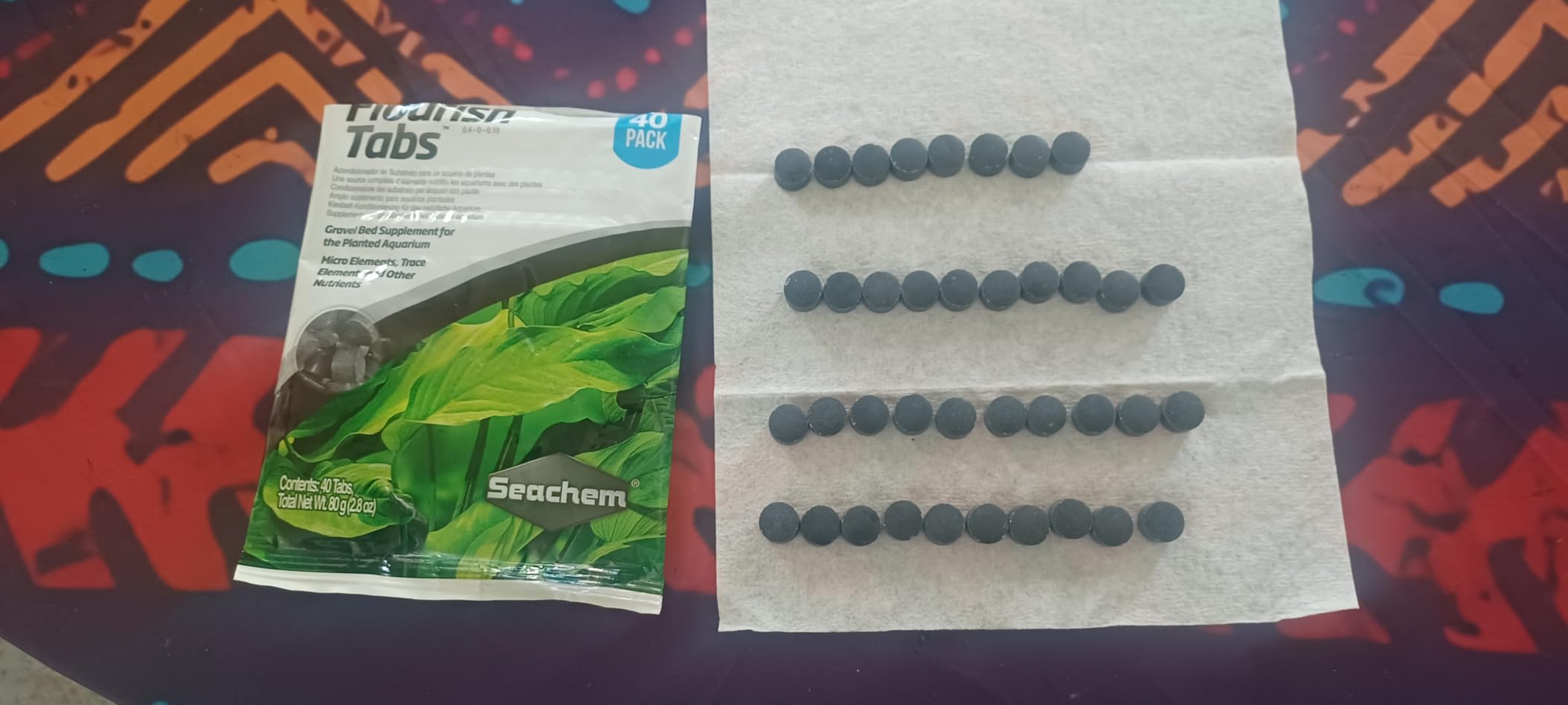 Seachem Flourish Tabs Growth Supplement - Aquatic Plant Stimulant 40 ct customer photo 1
