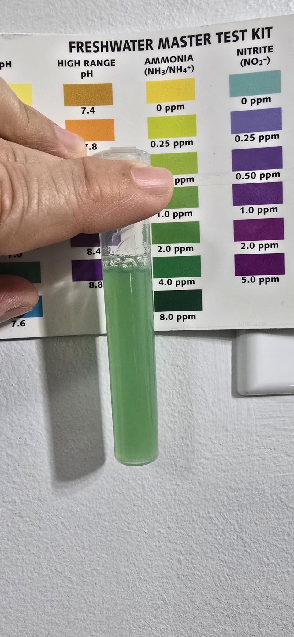 Salifert AMPT Ammonia Test Kit customer photo 2