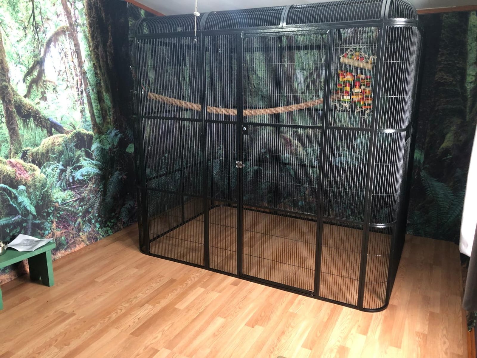 A&E Cage Co WI6262 Walk-in Bird Aviary for Parrots, 62