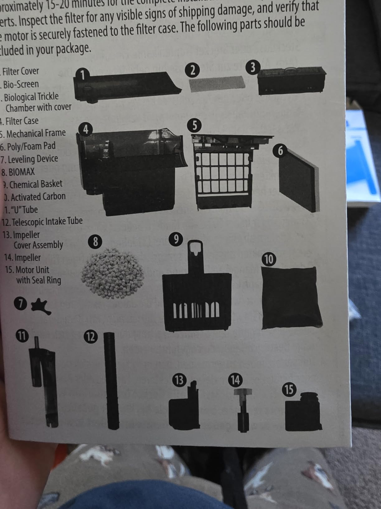 Fluval C2 Power Filter, Fish Tank Filter for Aquariums up to 30 Gal. customer photo 1