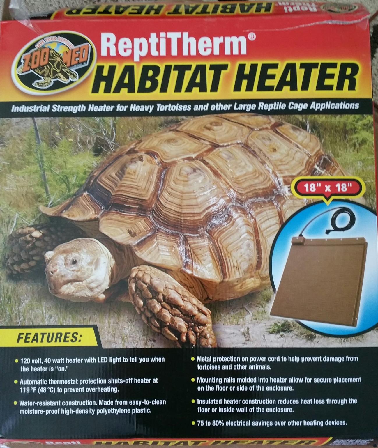 Zoo Med Laboratories SZMRH20 40-Watt Repti Therm Habitat Heater customer photo 2