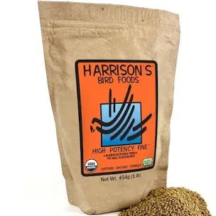 Harrison's Bird Foods High Potency, Certified Organic Diet 1lb | Vet Developed Non-Gmo For Conversion, Breeding, Weaning Or Special Needs. Canaries, Finches, Budgies And Other Small Parrots customer photo 1