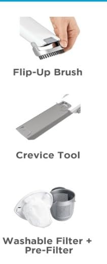 Black+Decker, Dustbuster AdvancedClean Handheld Vacuum Cordless, Compact Home and Car Vacuum with Crevice Tool, Rotating Nozzle and Charging Station customer photo 1