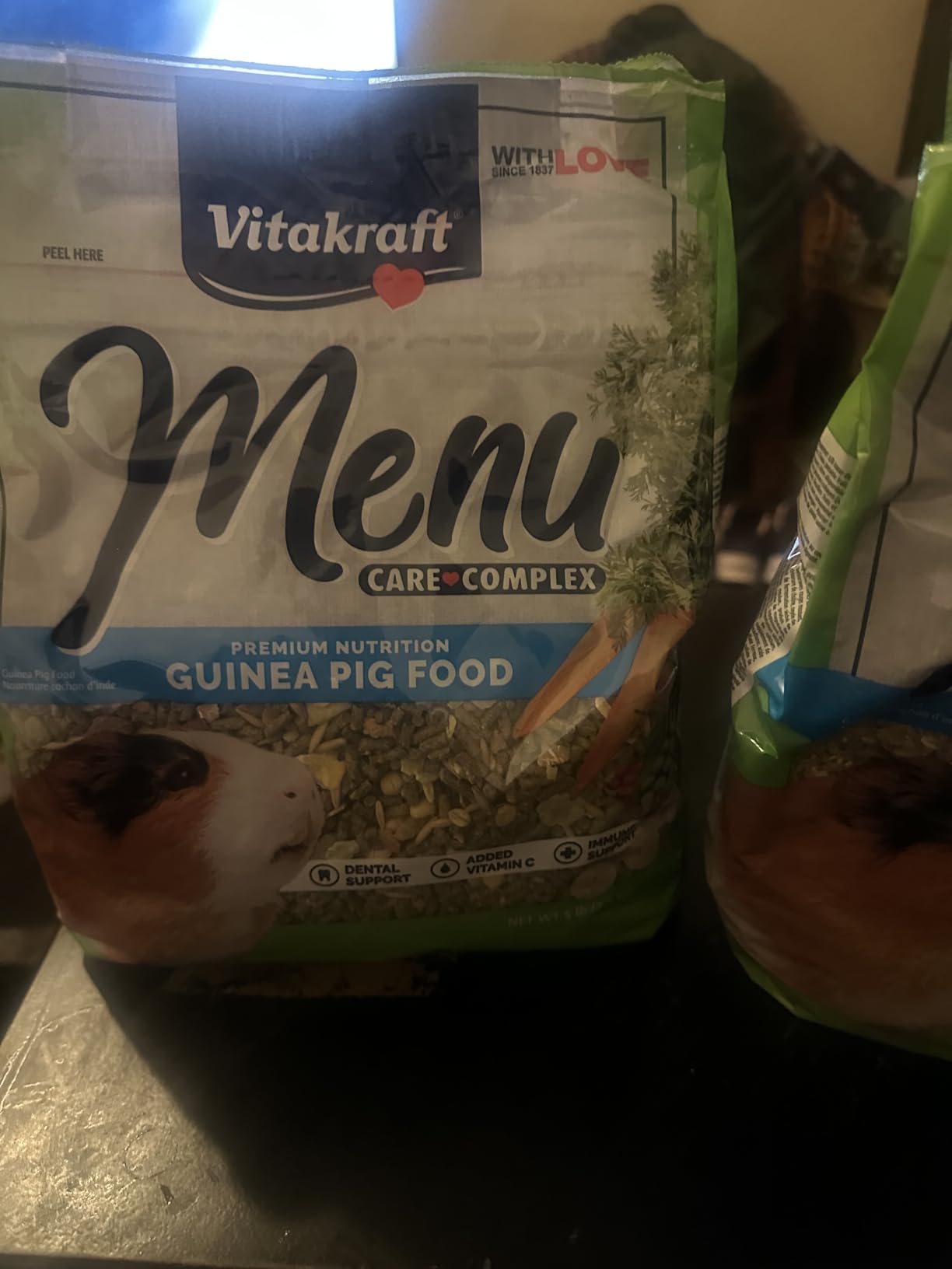 Vitakraft Menu Premium Guinea Pig Food - Alfalfa Pellets Blend - Vitamin and Mineral Fortified customer photo 1
