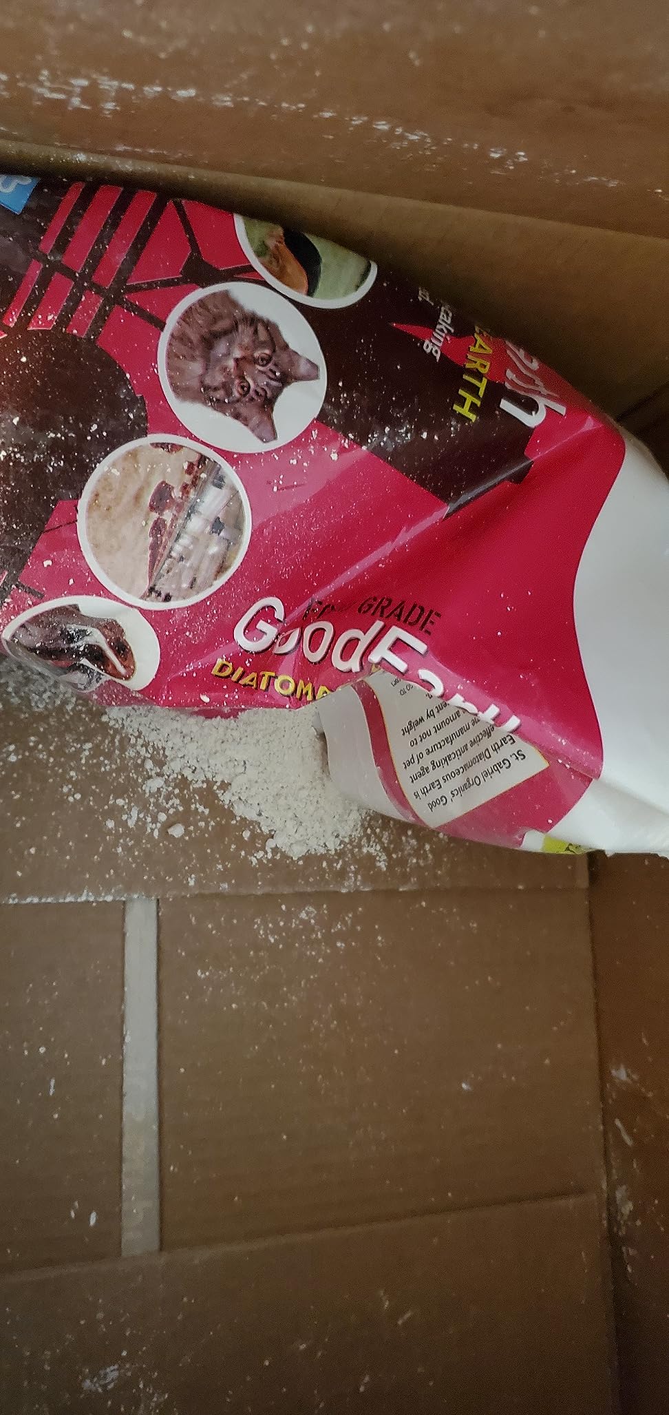 GoodEarth Diatomaceous Earth Supplement for Chicken and Farm Animals, NET WT 2 LBS customer photo 1