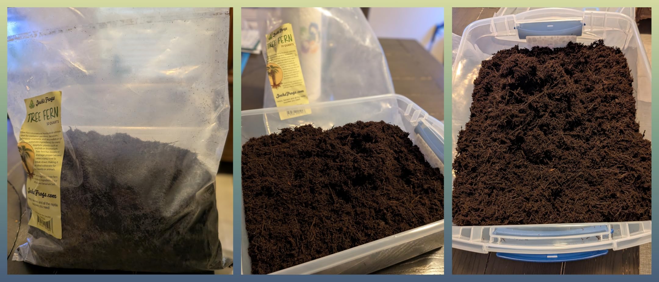 Josh's Frogs Tree Fern Fiber Substrate (10 quarts) customer photo 2