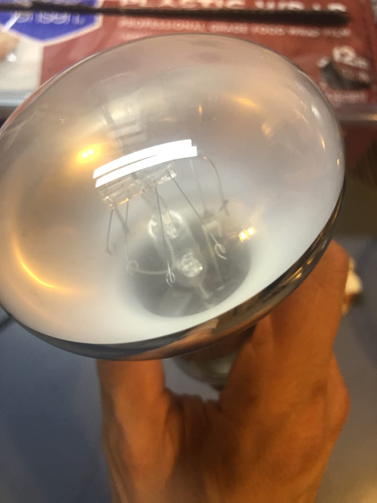 Mega-Ray Mercury Vapor Smallest UV Light Bulb On The Planet for Reptile and Amphibian Use, UVA UVB IR, High-Intensity - 70 Watts customer photo 1