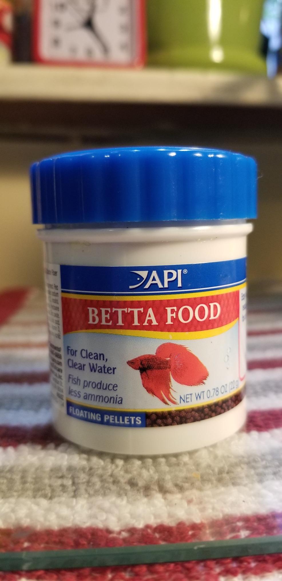API BETTA FOOD Fish Food Pellet .78-Ounce Container customer photo 2