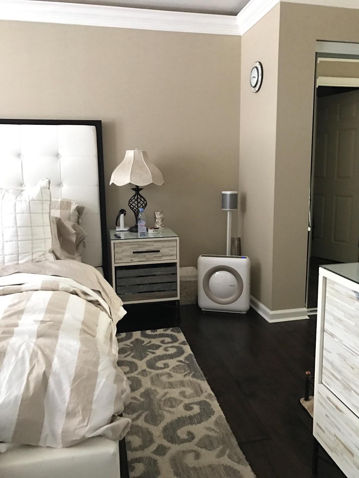 COWAY Air Purifier for Home Up to 1,748ft², HEPA Filter for Smoke, Allergies, Pet Dander, Odor, Air Quality Monitor, Auto&Eco Mode, Timer, Filter Indicator, 3yr Warranty, Mighty AP-1512HH(W), White customer photo 2