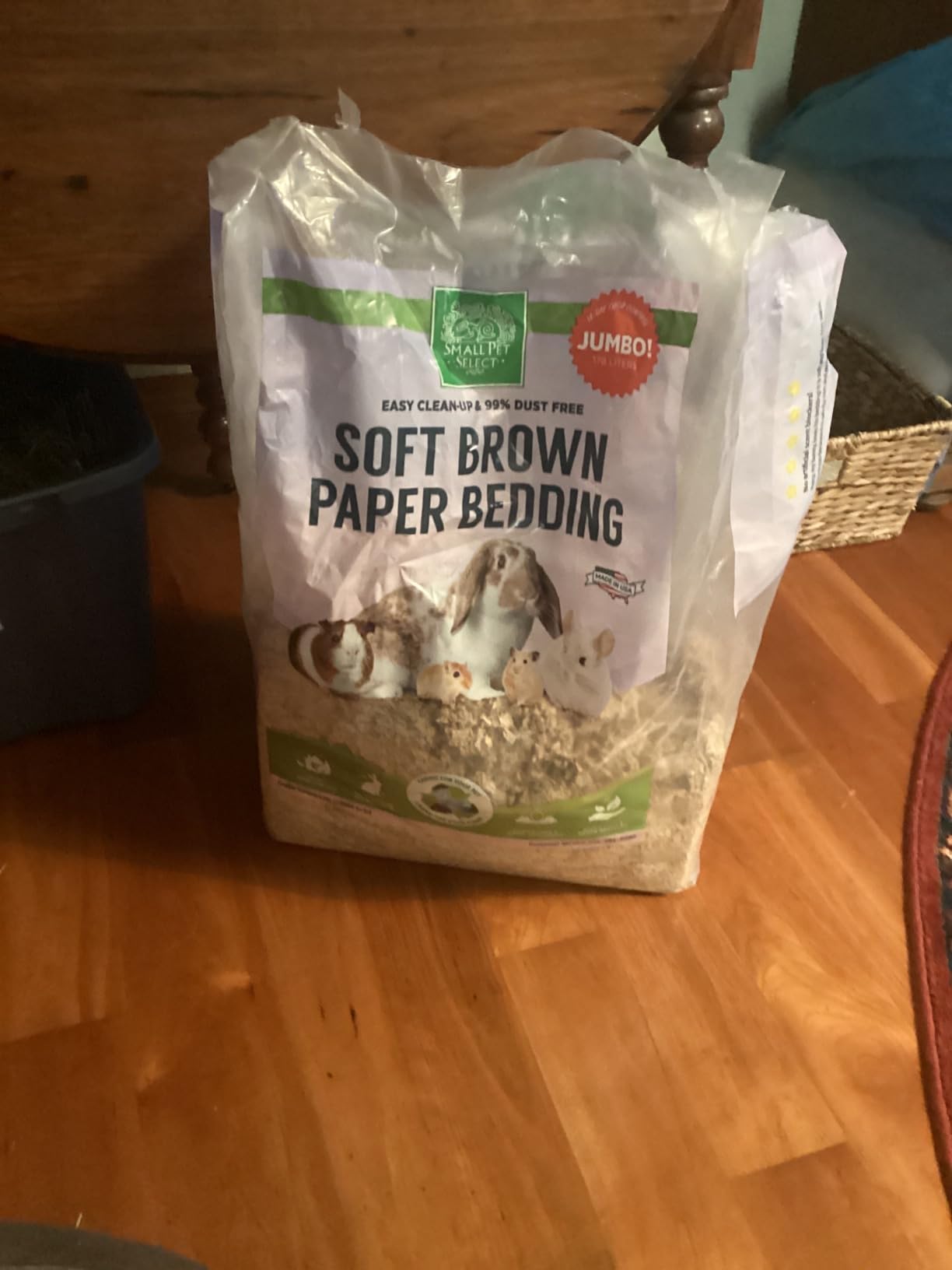 Small Pet Select Premium Small Animal Bedding, Natural Soft Paper, Jumbo Size 178 L | Made in USA customer photo 2