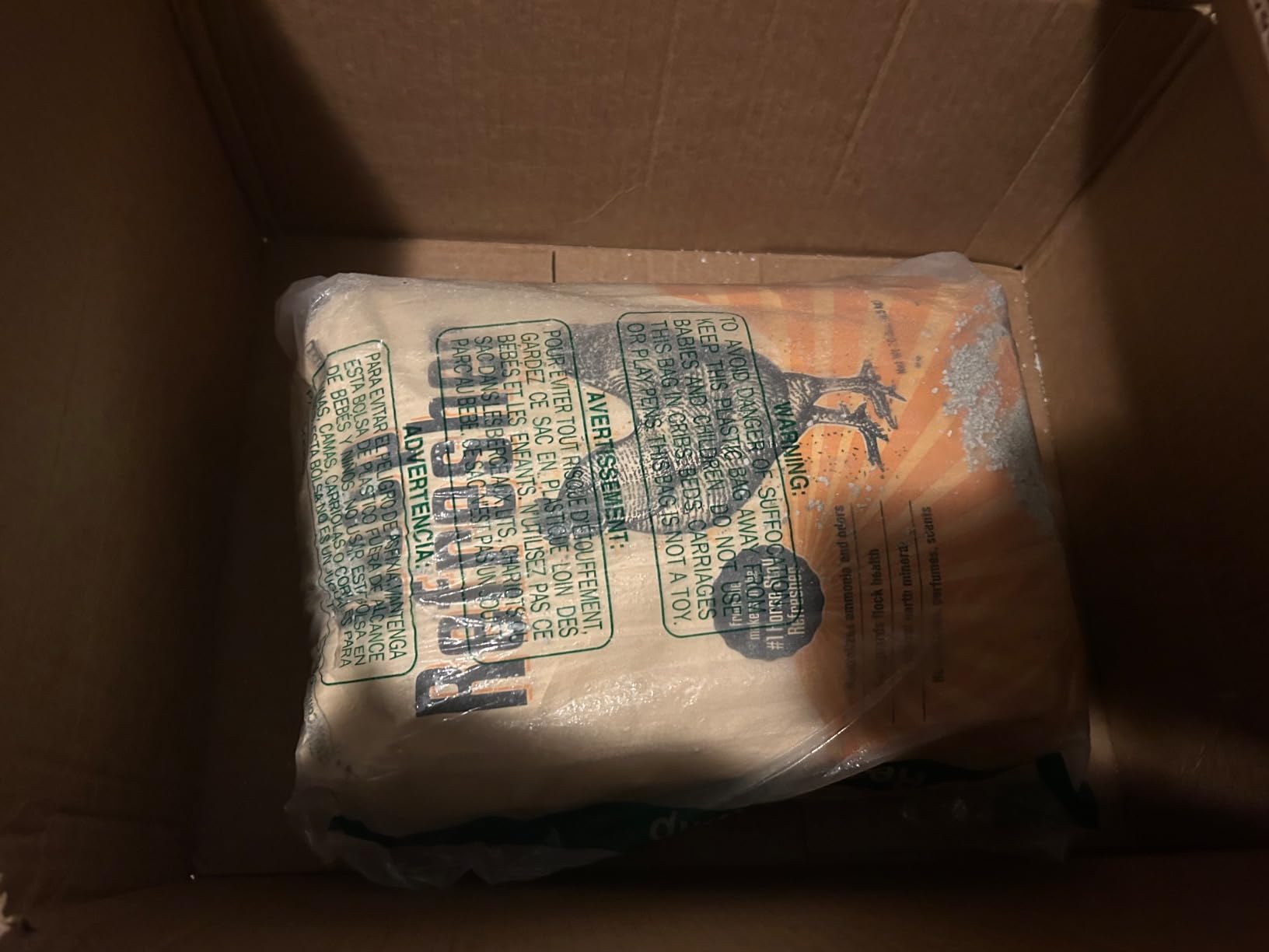 Sweet PDZ - Coop Refresher - Zeolite Odor Eliminator - Essential Chicken Coop Accessory - 10 lbs customer photo 2