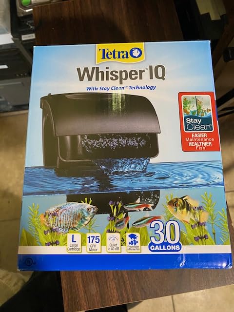 Tetra Whisper IQ Power Filter 20 Gallons, 130 GPH, with Stay Clean Technology customer photo 2