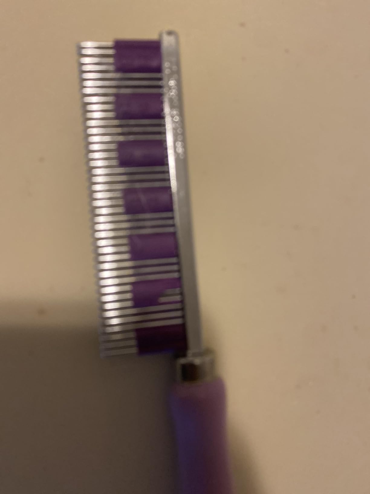 Small Pet Select - Hair Buster Comb for Rabbits, Cats and Dogs, Metal Pet Comb for Shedding and Detangling, Grooming Tool for Small Pets with Long and Short Fur | Metal Grooming Comb, Reduces Shedding & Detangles Fur, For Long & Short Coats, Rabbits, Cats, Dogs & Pets customer photo 1