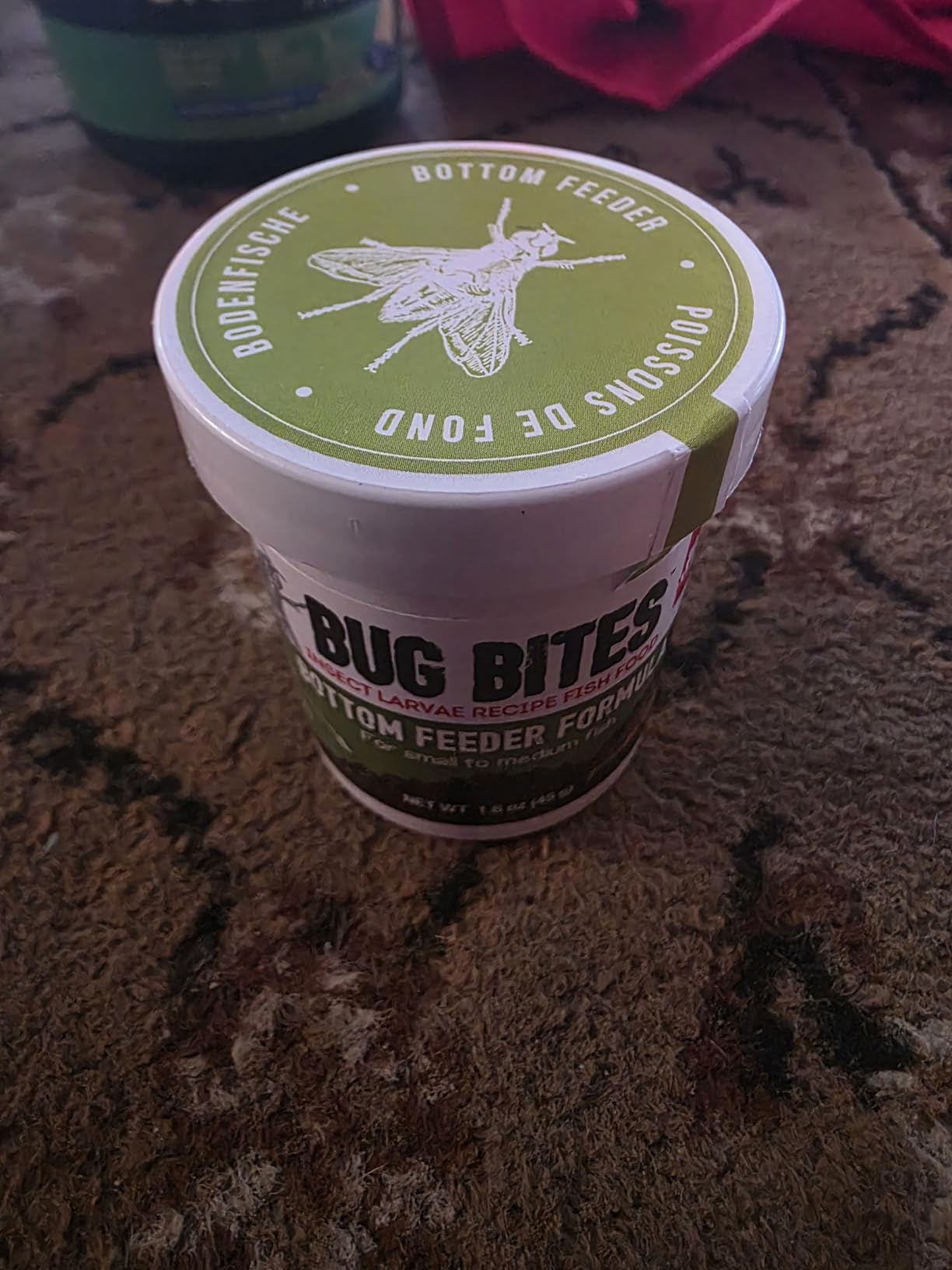Fluval Bug Bites Bottom Feeder Fish Food, 1.60 Oz. Granules for Small to Medium Sized Fish customer photo 1