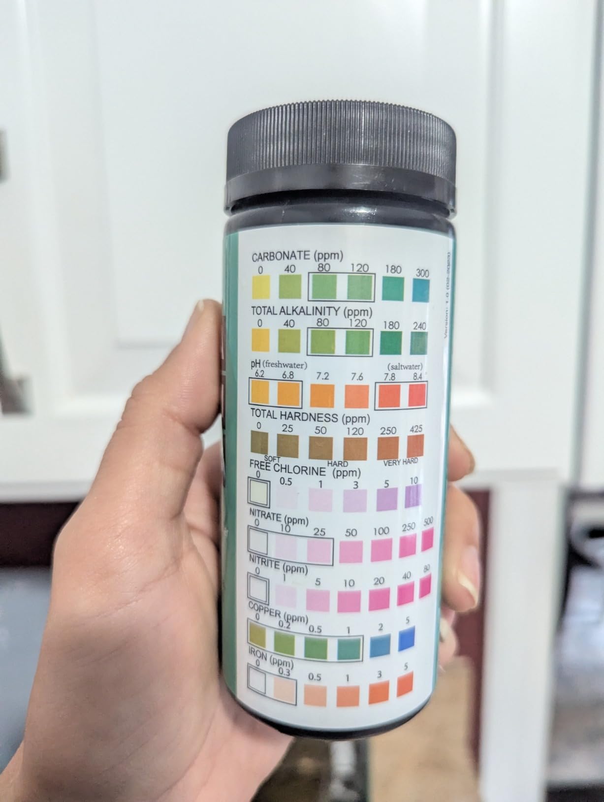 Aquarium Test Strips - 9-in-1 Aquarium Test Kit with eBook - Aquarium Water Test Kit with Quick and Accurate Fish Tank Test Strips - 100 Test Strips by JNW Direct customer photo 1