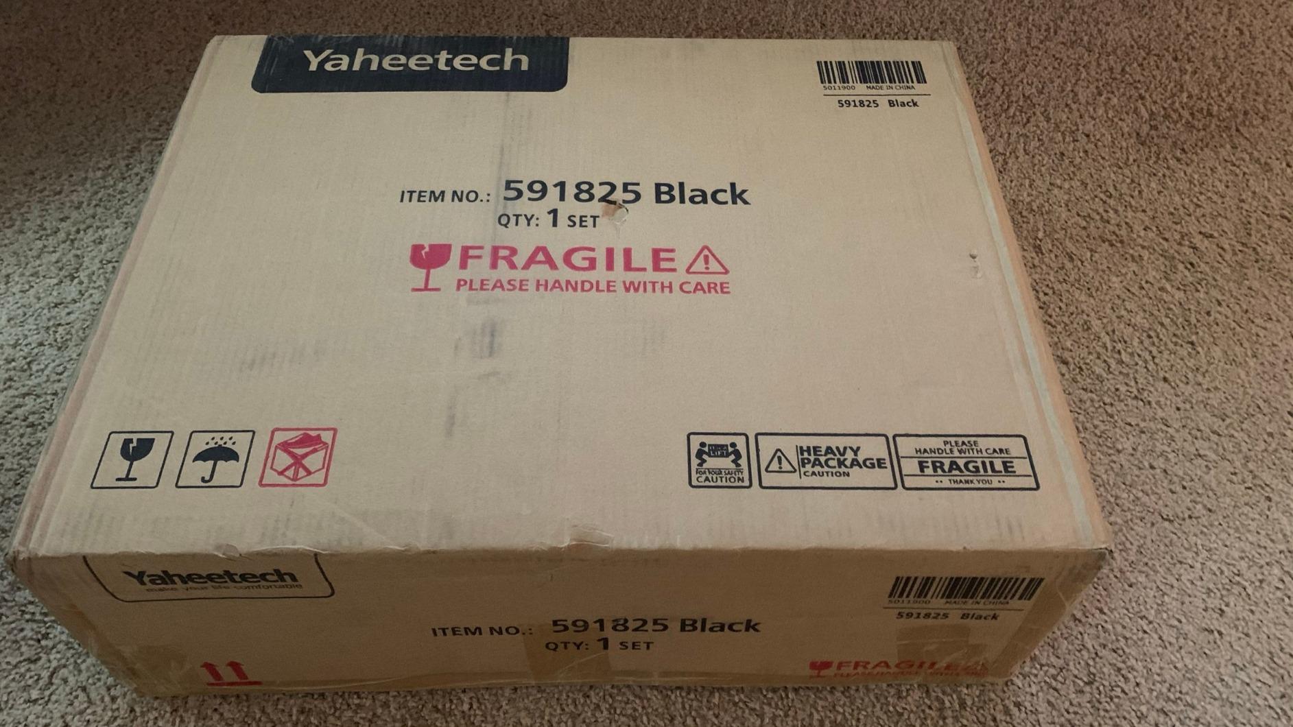 Yaheetech 64'' Open Top Bird Cage for Parakeets & Cockatiels, Black customer photo 2