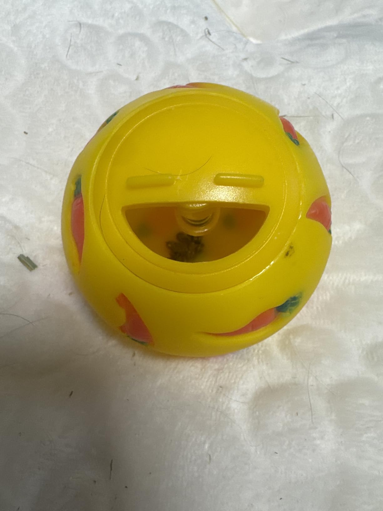 Niteangel Small Animal Treat Ball: Adjustable Treat Dispenser | Encourages Exploration & Reduces Boredom - Snack Ball for Guinea Pigs Rabbits Hedgehogs and Other Small Pets customer photo 1