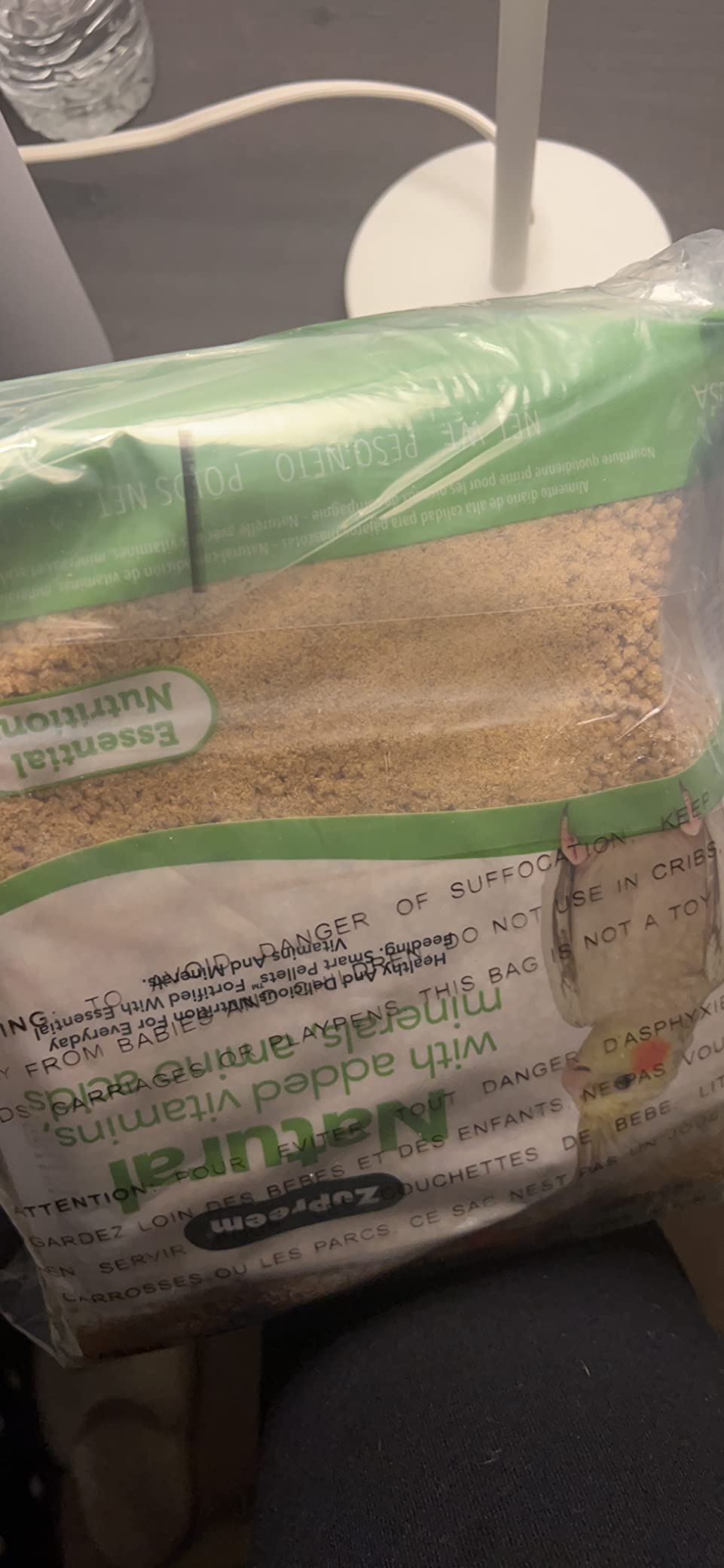 ZuPreem True Harvest Cockatiel Pellets, Medium Bird Food, 2.5 lb, Pack of 2 | Natural daily pellets, for quakers, lovebirds & small conures, medium bird diet customer photo 1