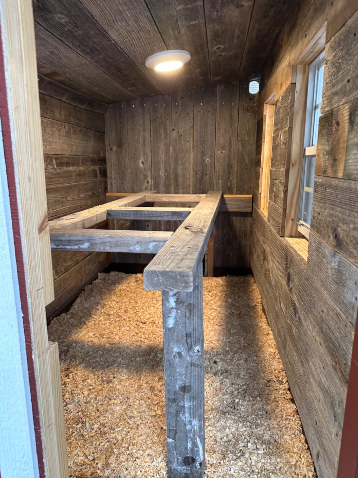 OverEZ Classic Large Chicken Coop for Up to 15 Chickens - Nesting Box - Large Bird, Poultry and Hen House Made from Wood, Made in USA customer photo 2