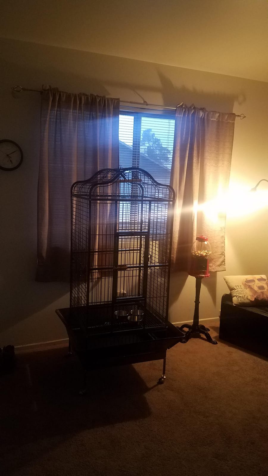 Topeakmart Extra Large Parrot Bird Cage for Macaw Cockatoo Cockatiels African Grey with Open Play Top customer photo 2
