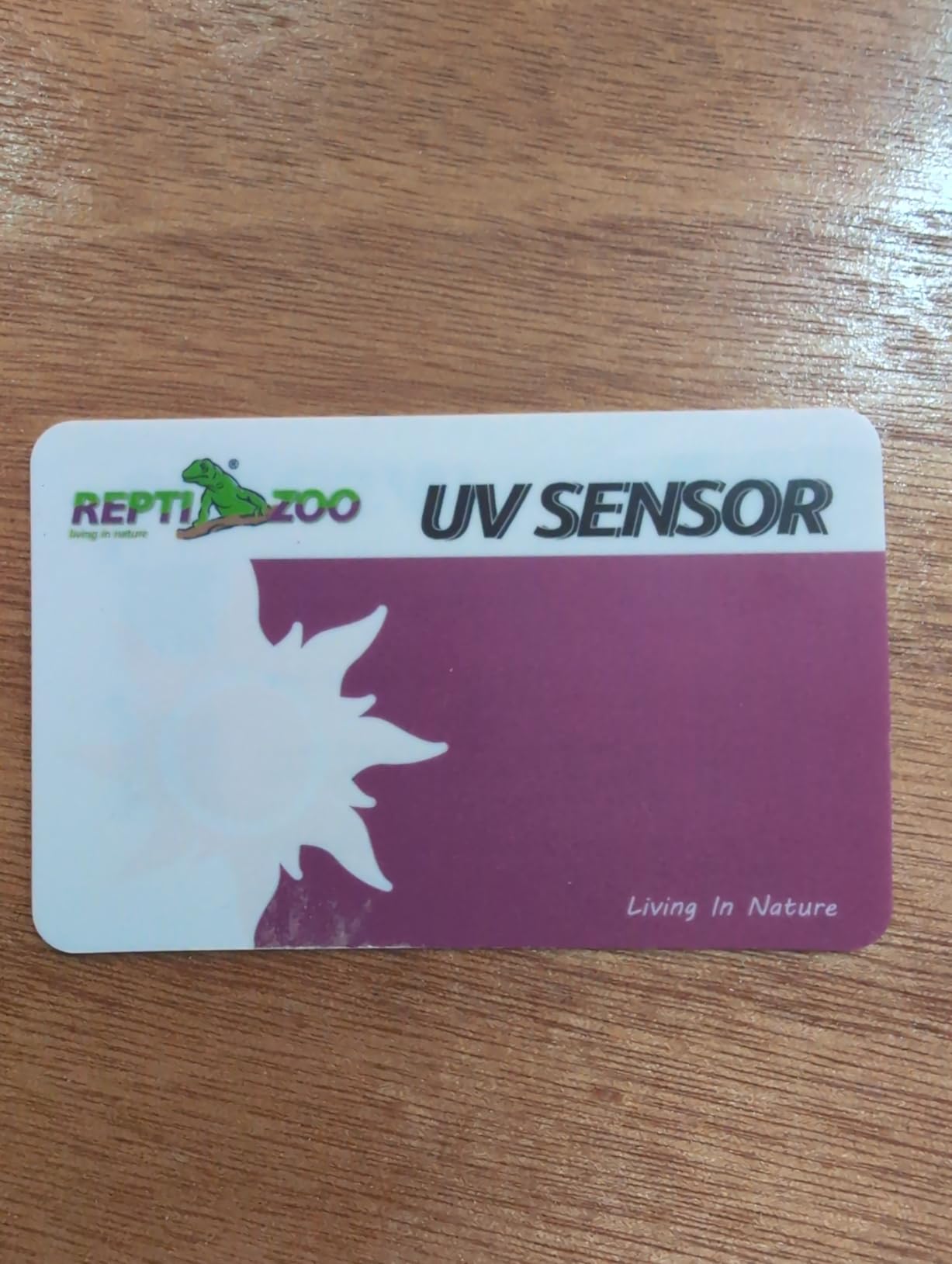 REPTI ZOO UVB Tester Reptile Lamp UV Sensor Reptile UVB Fluorescent Lamp Tester Card, Set of 2 customer photo 1