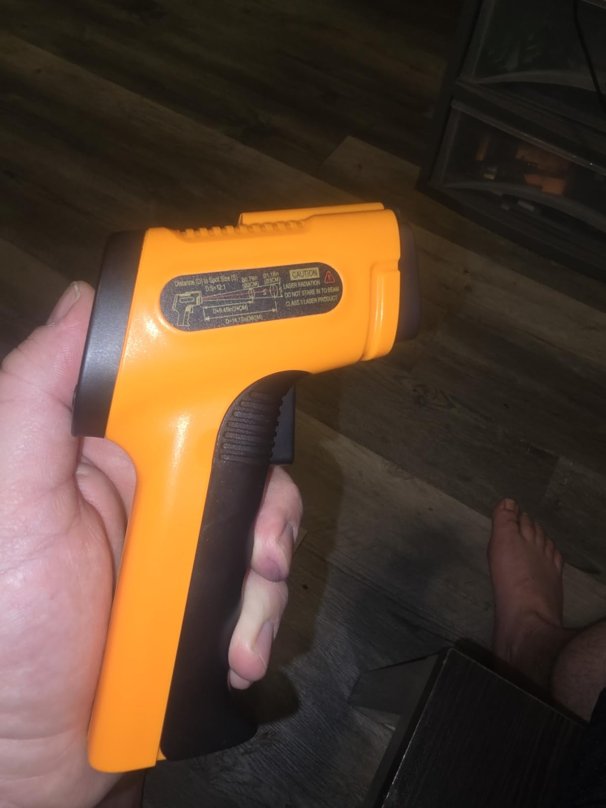 TempPro TP30 Infrared Thermometer Gun, Laser Thermometer for Cooking, Pizza Oven, Griddle, Engine, HVAC, Temperature Gun with Adjustable Emissivity & Max Measure -58°F ~1022°F, Gift for Dad Husband customer photo 2