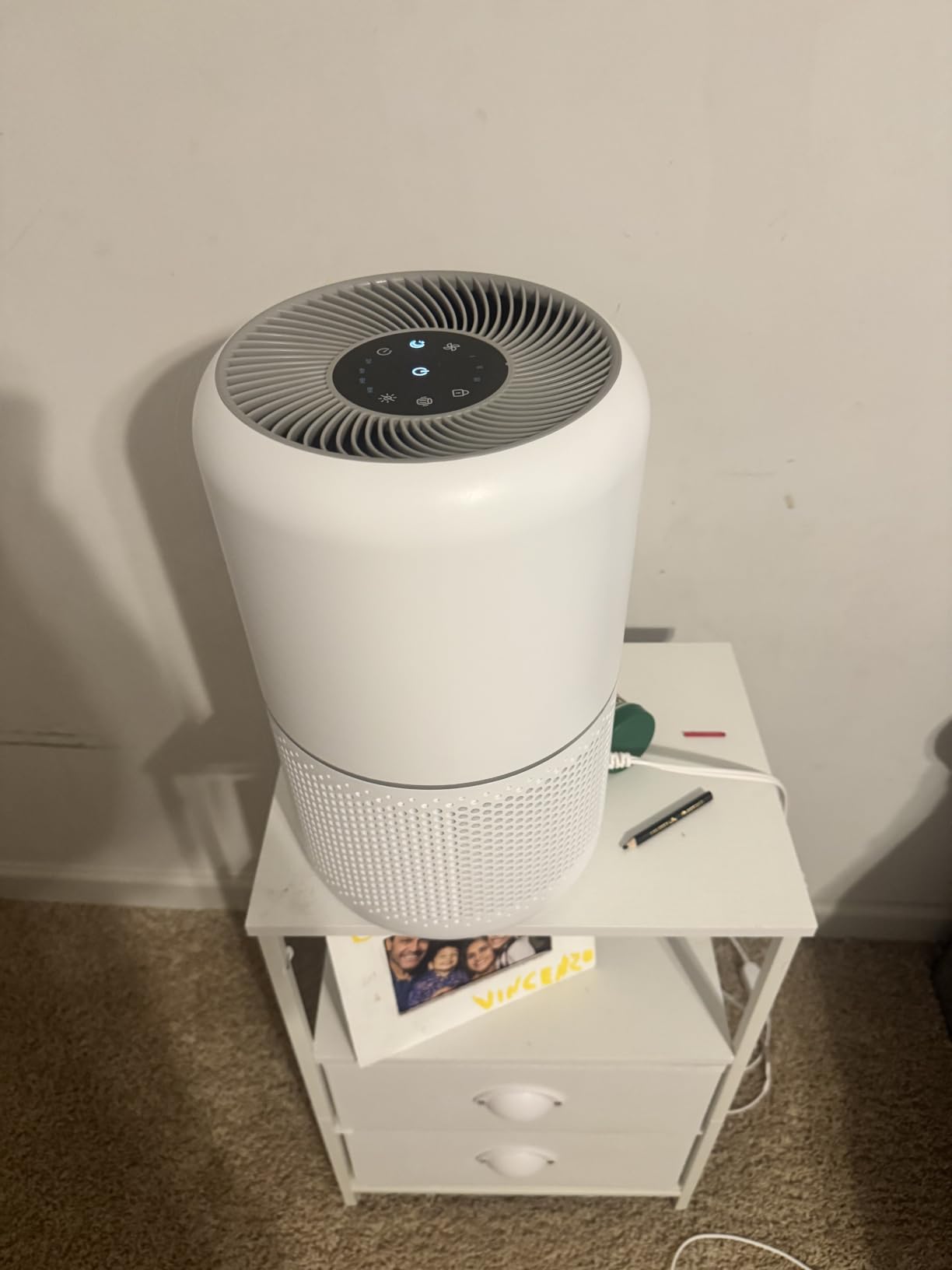 Levoit Air Purifier for Home Pets Hair Allergens in Bedroom Quiet Purifiers customer photo 1