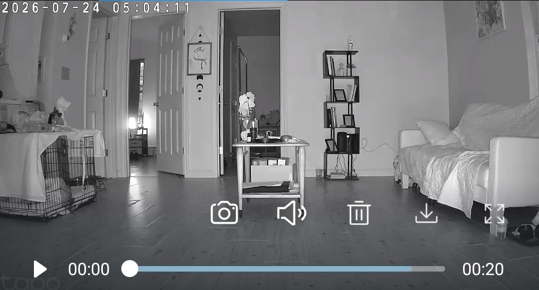 TP-Link Tapo Pan/Tilt Security Camera for Baby Monitor, Pet Camera w/Motion Detection, 1080P, 2-Way Audio, Night Vision, Cloud & SD Card Storage, Works with Alexa & Google Home (Tapo C200) customer photo 1