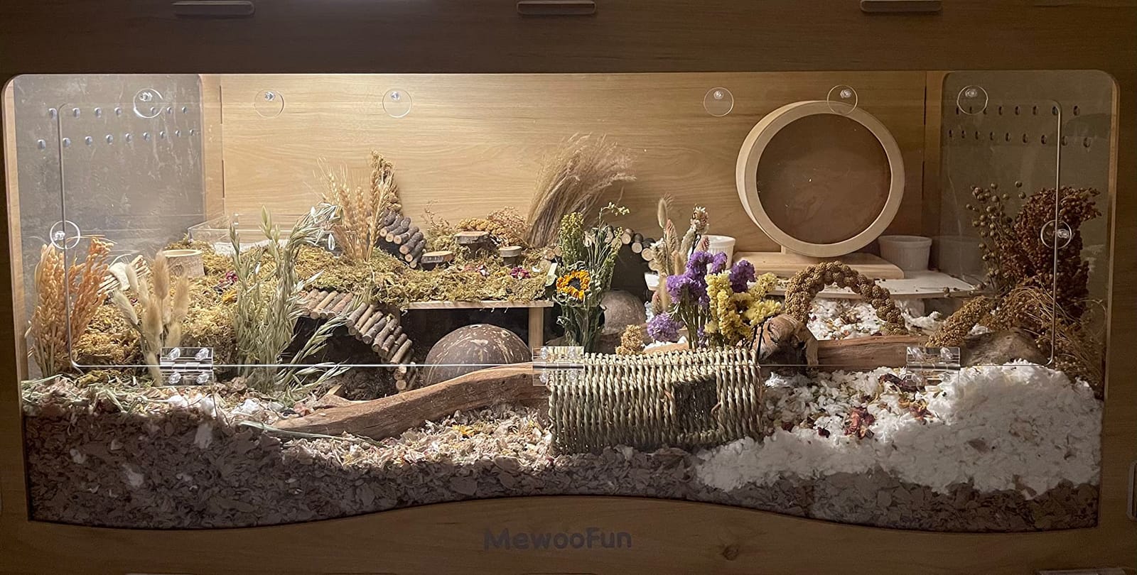 Niteangel Creative & Composable Hamster Tunnel: Edible Seagrass & DIY Tube customer photo 2