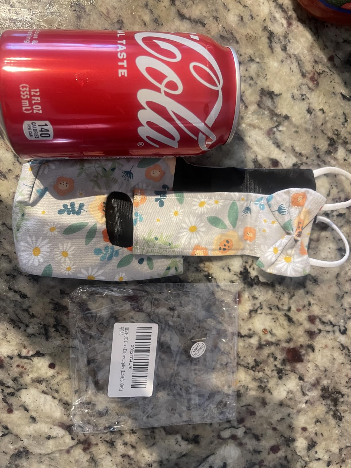 Duck Diapers, Chicken Diapers, Special Diapers for Poultry, Chicken, Duck and Goose Waterproof, Adjustable, Washable and Reusable Diapers, Poultry Supplies, Duck Supplies (S: 100g-200g) customer photo 1