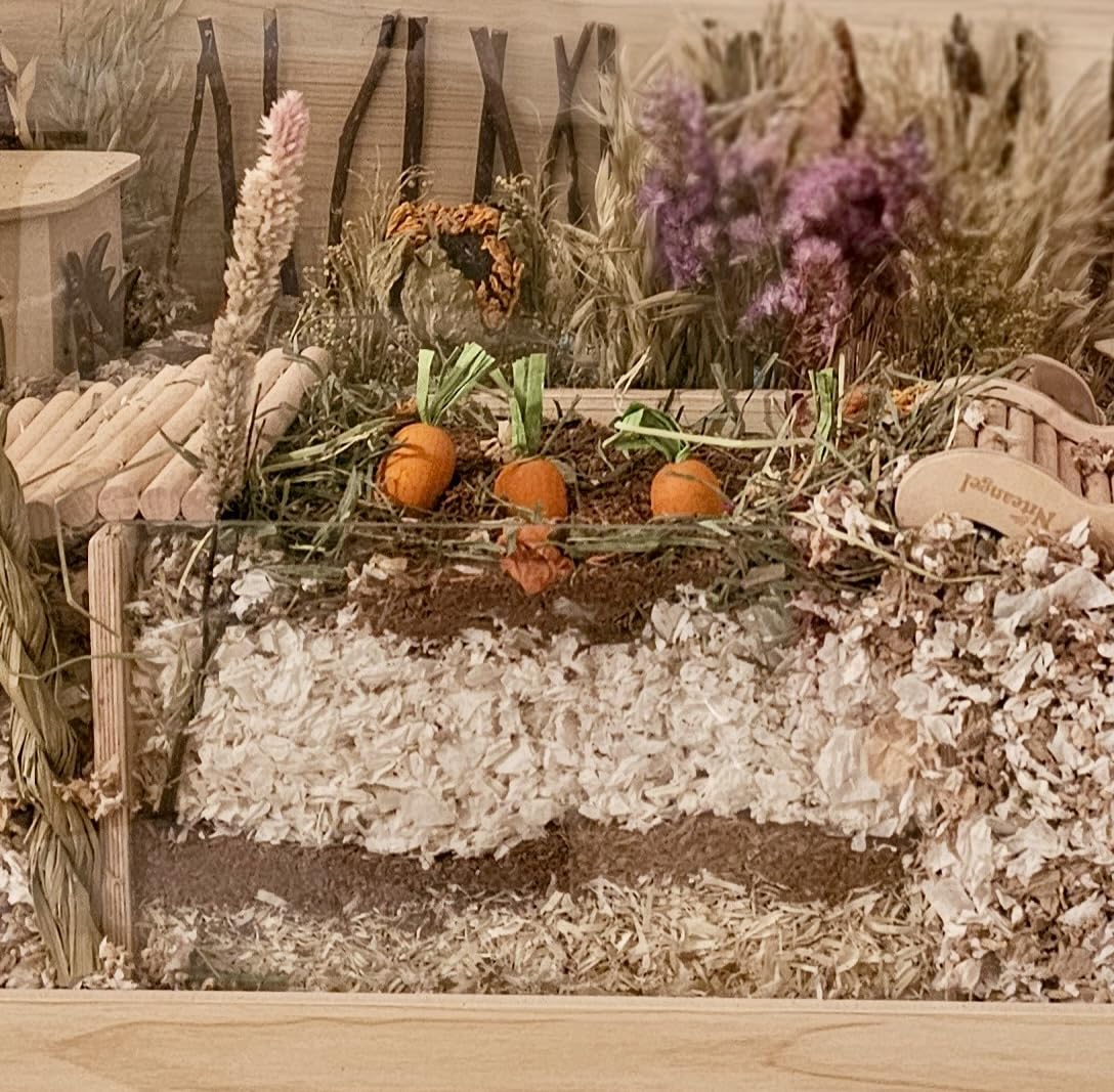 Niteangel Natural Coco/Cork Hamster Bedding: 4L | Encourages Digging & Burrowing Instinct customer photo 2