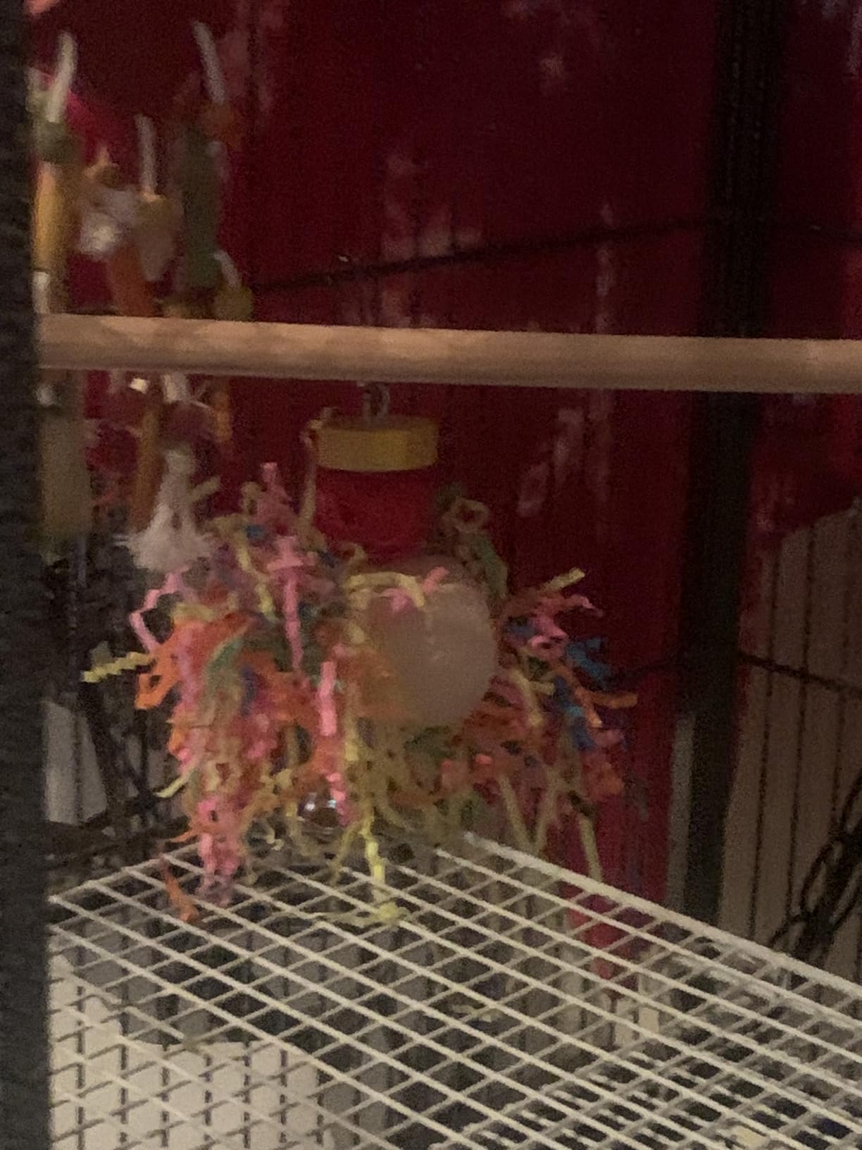 Bird Shredding Foraging Toys Parakeet Toy Chewing Hanging Toy Shredded Paper Bird Cage Accessories Bird Rope Perch for Conure Cockatiel Budgies Lovebird Parrotlet customer photo 2