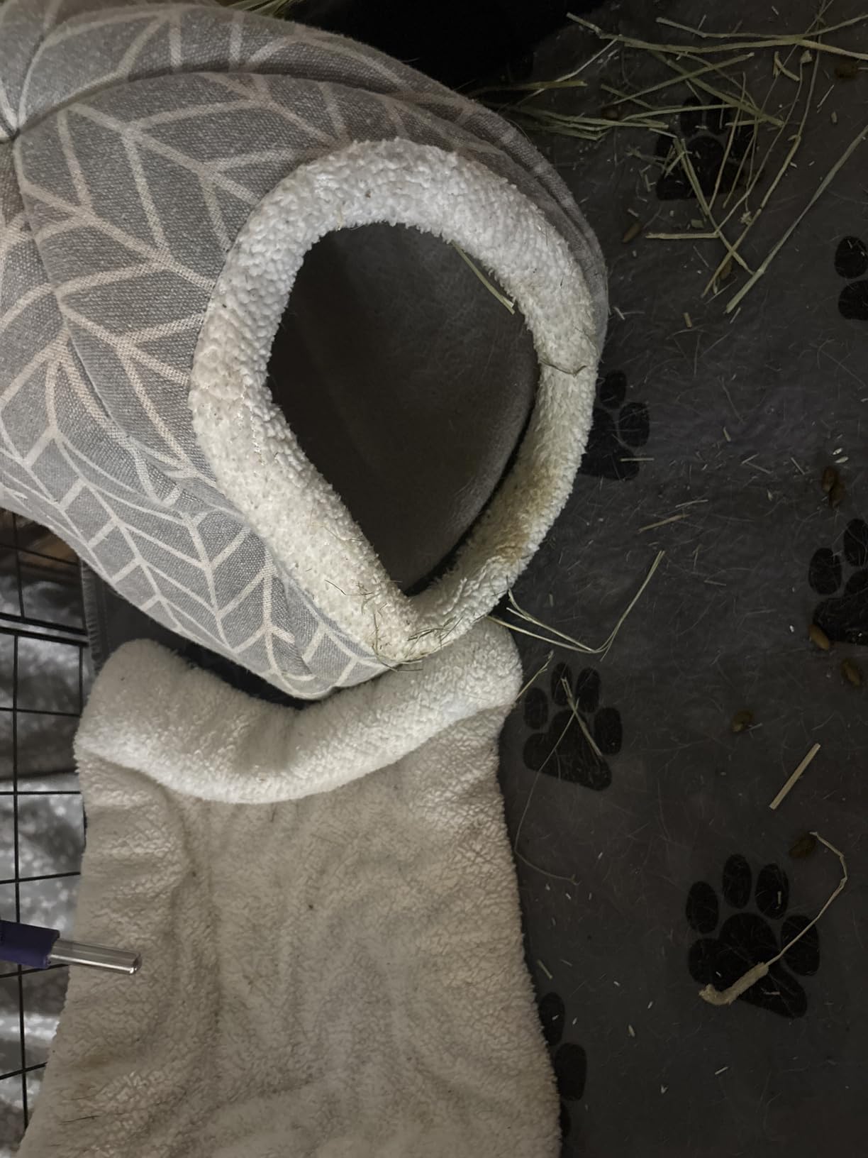 Guinea Pig Hideout Bed, Dwarf Rabbit House Cave | Cozy Hide-Out Cage Accessories customer photo 2