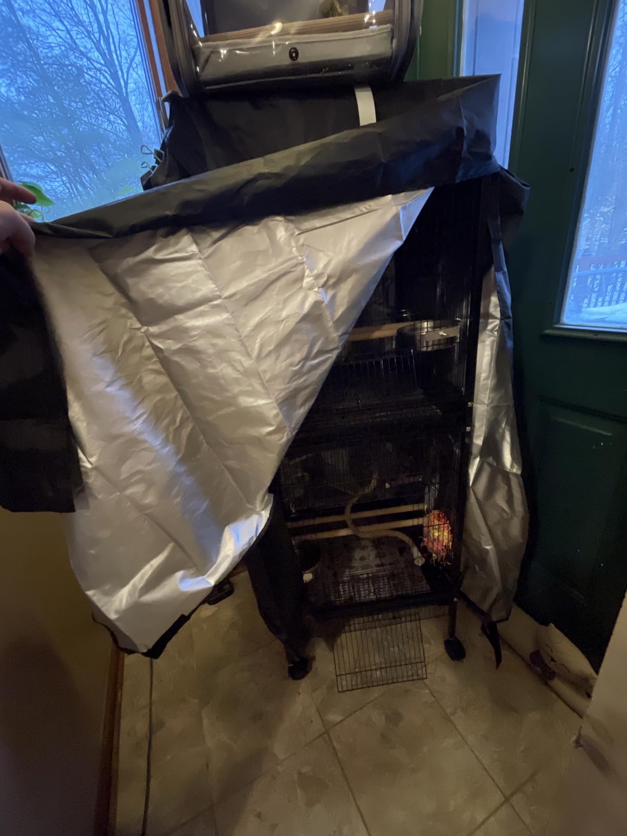 Fhiny Bird Cage Cover, 33.8