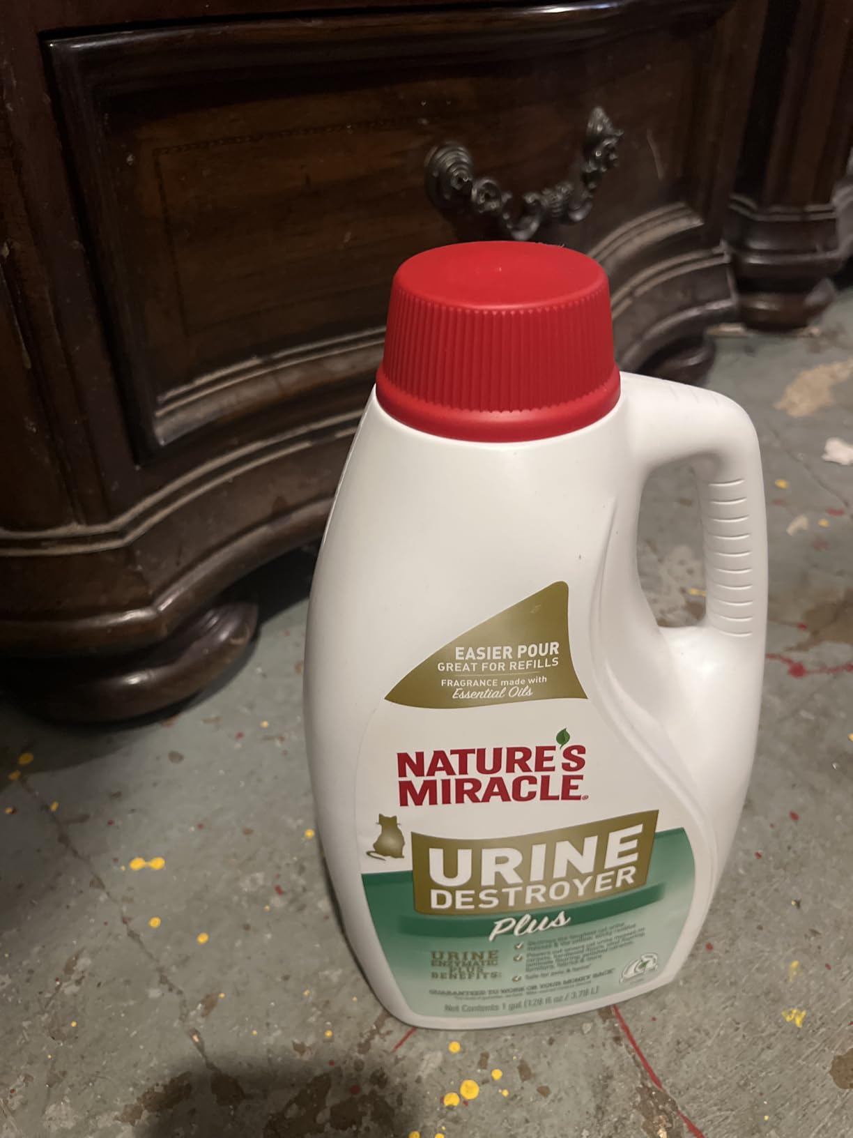 Nature's Miracle Cat Urine Destroyer Plus, Enzymatic Cleaner, 32 oz customer photo 2