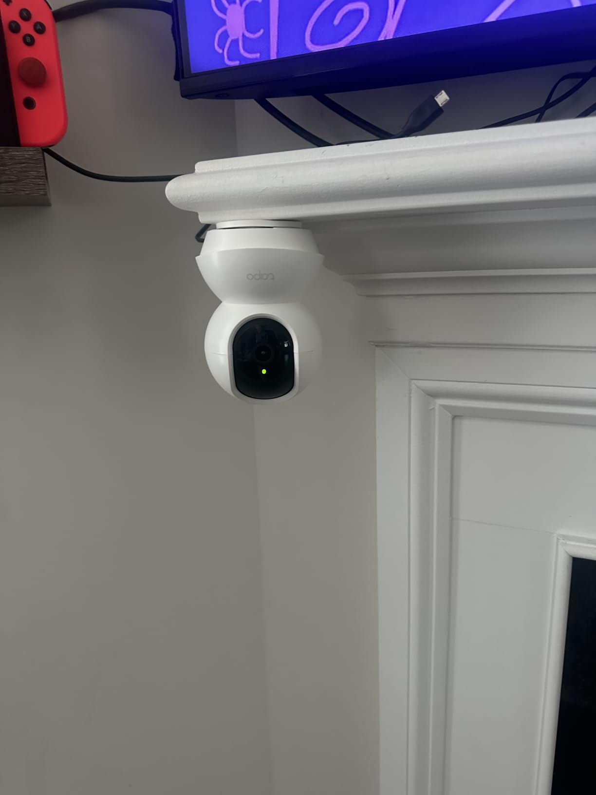 Tapo TP-Link 2K Pan Tilt Security Camera for Baby Monitor, Dog Camera w/Motion Detection, 2-Way Audio Siren, Night Vision, Cloud &SD Card Storage (Up to 256 GB), Works with Alexa & Google Home (C210) customer photo 1