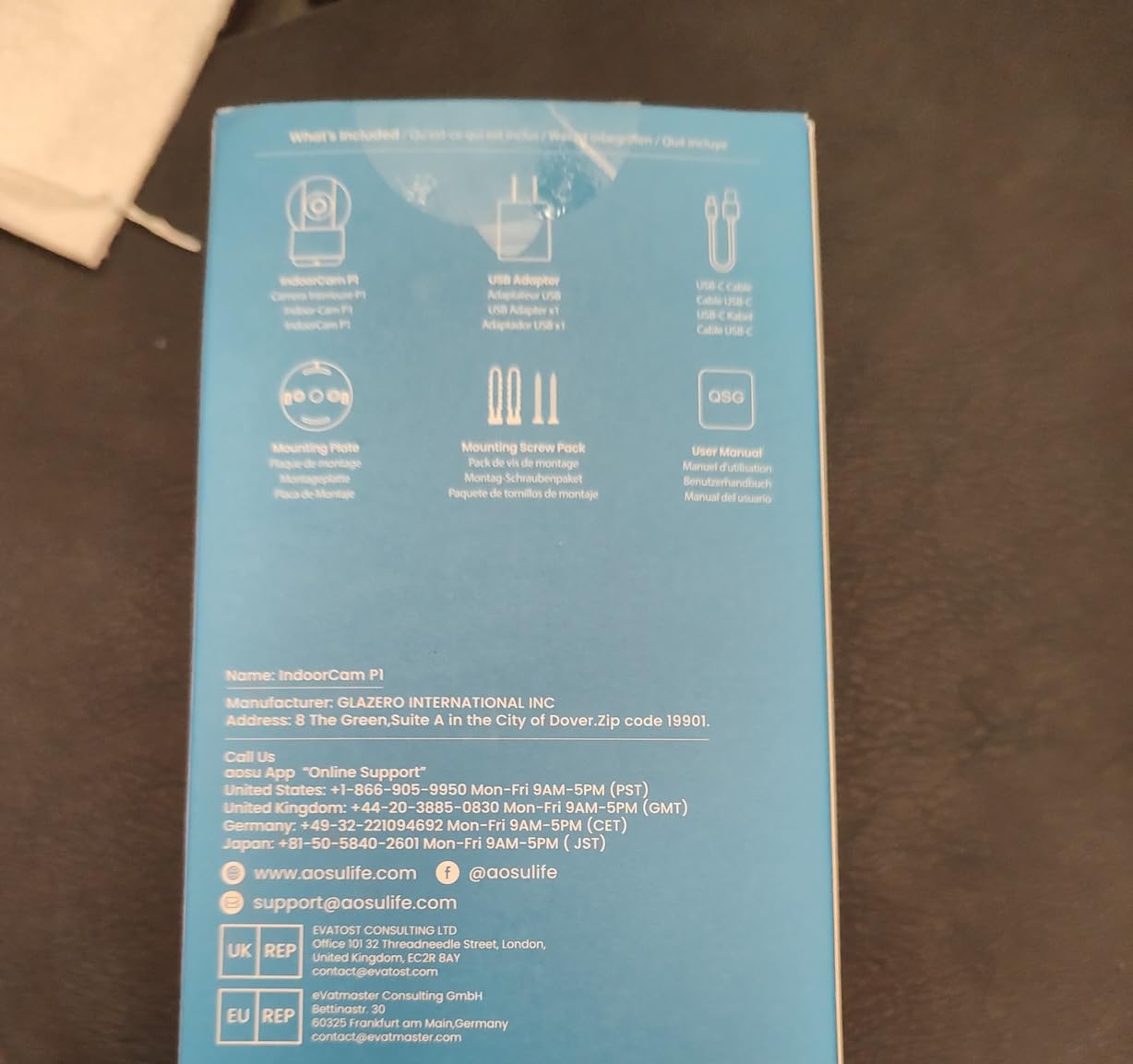 aosu 2K Indoor Camera,Baby Monitor for Home Security with 2.4GHz WiFi only customer photo 1