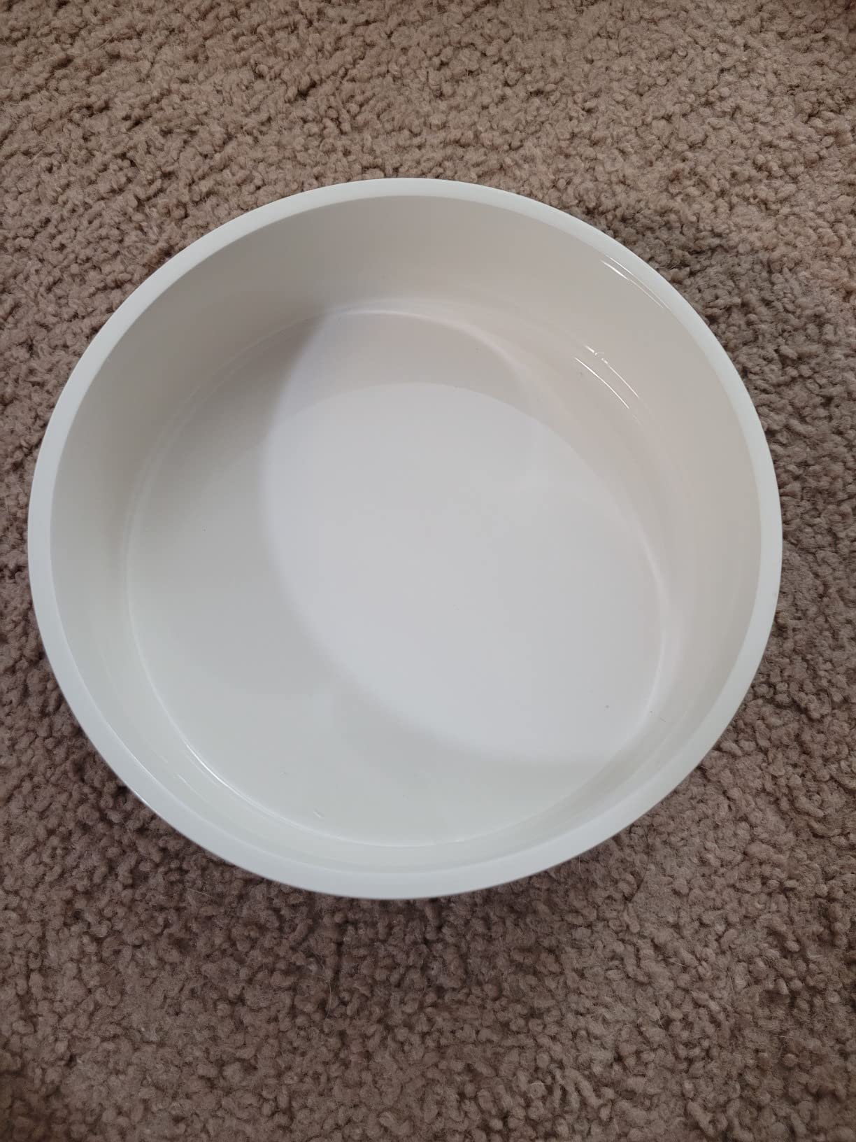 SPOT Speckled Stoneware - Round Ceramic Food/Water Bowl for Pets, Ceramic Dish with High Walls, Ideal for Medium Dogs, Reptiles & Other Pets, Dishwasher Safe - 7in, 5 Cups (40oz) customer photo 1