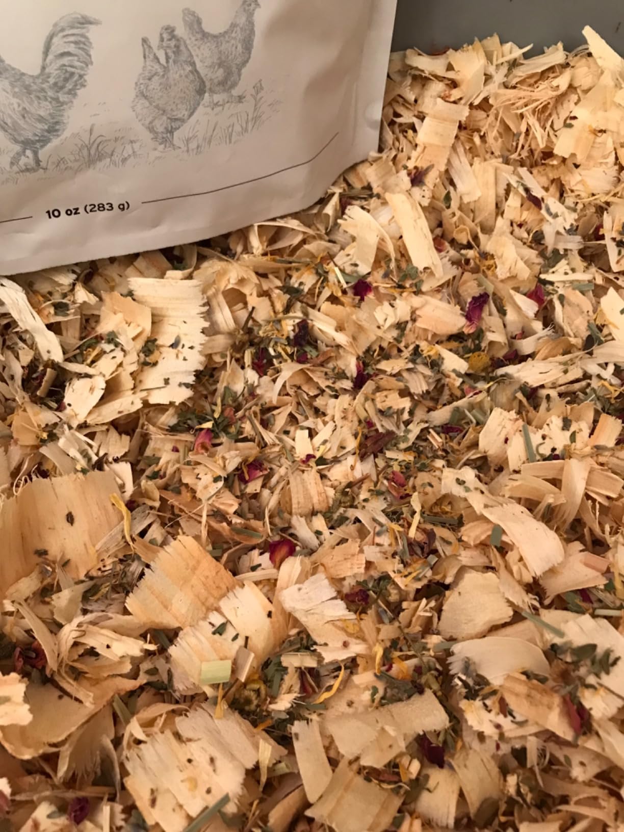 Sassafras & Pumpernickel's Certified USDA Organic Chicken Nesting Herbs (10 oz) customer photo 2