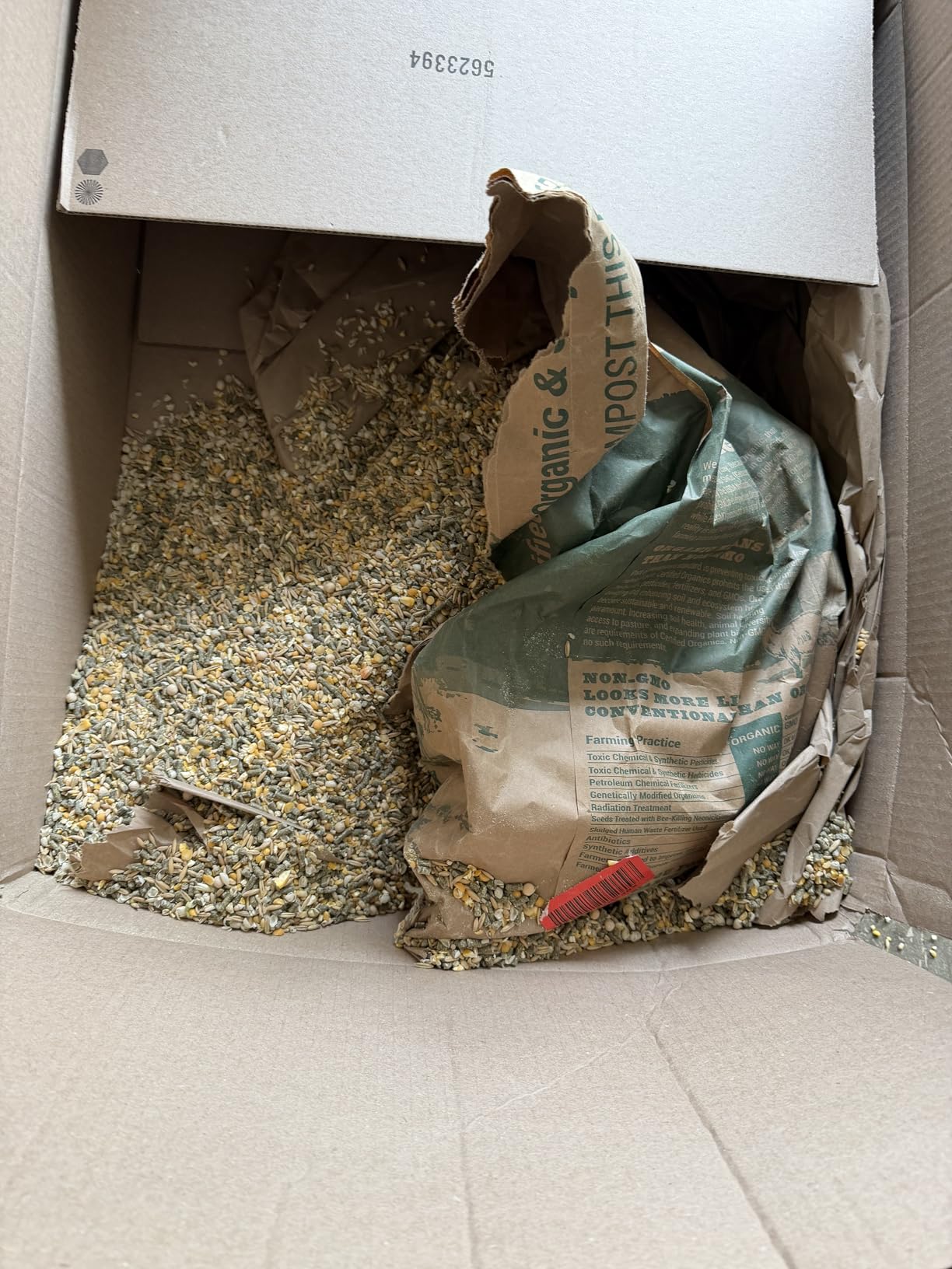 New Country Organics Pastured Perfect Layer Feed for Laying Hens | Corn-Free and Soy-Free | 17% Protein | Certified Organic and Non-GMO | 40 lbs customer photo 1