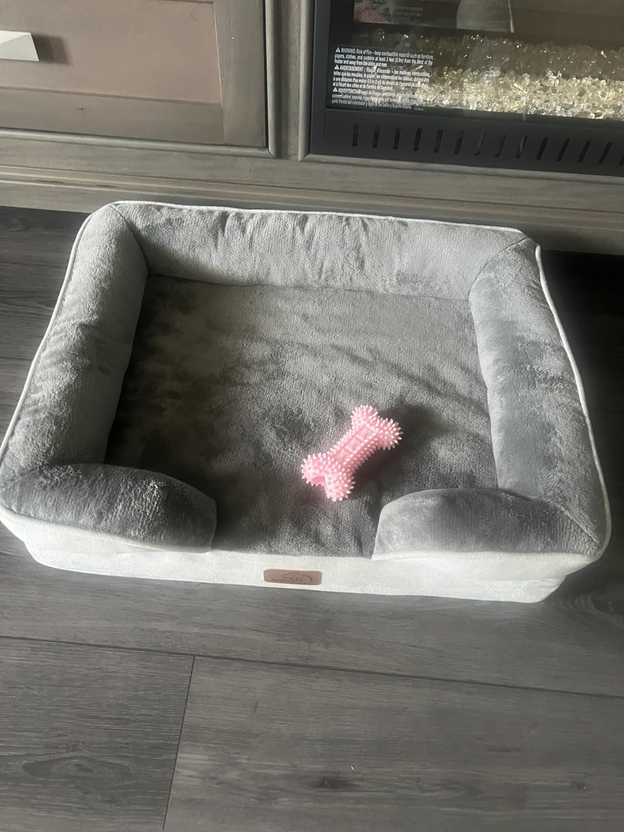 Bedsure Orthopedic Dog Beds Large Sized Dog with Removable Washable Cover customer photo 1