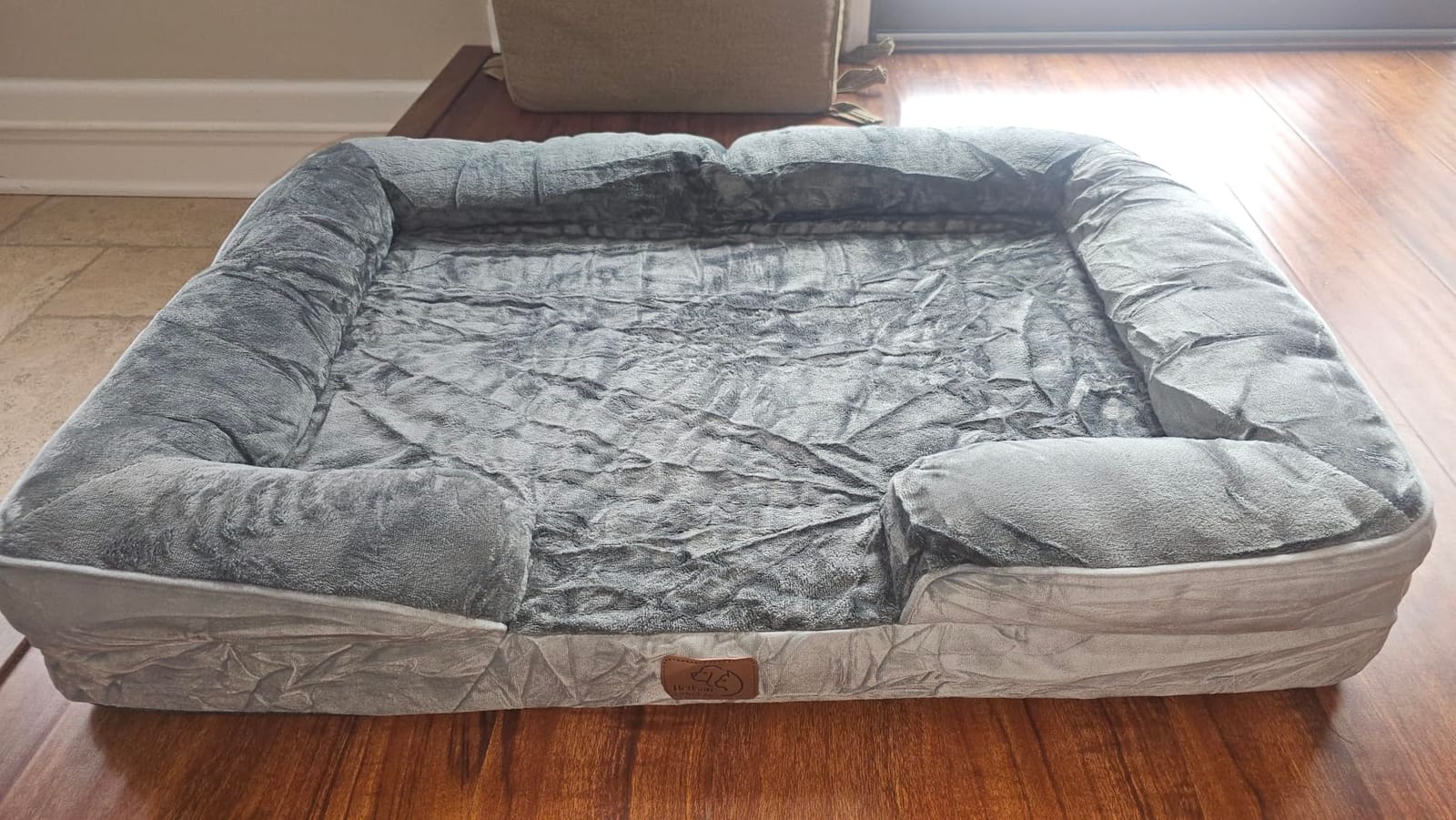 Bedsure Orthopedic Dog Beds Large Sized Dog with Removable Washable Cover customer photo 2