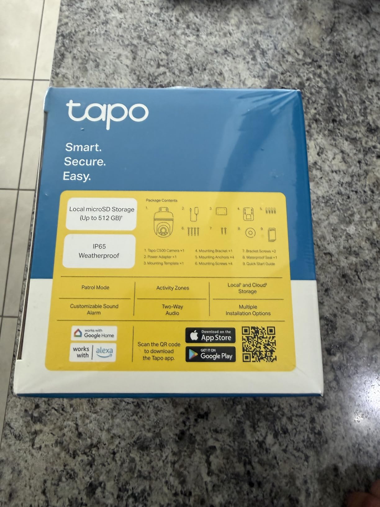 Tapo 1080P Outdoor Wired Pan/Tilt Security Wi-Fi Camera, 360° View, Motion Tracking, Works with Alexa & Google Home, Night Vision, Free AI Detection, Cloud & SD Card Storage(up to 512GB), Tapo C500… customer photo 2